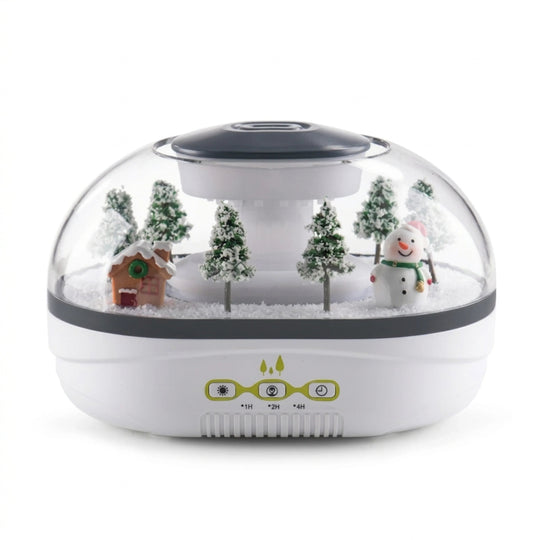 Raindrop Aroma Diffuser Humidifier with Mini Landscape Light