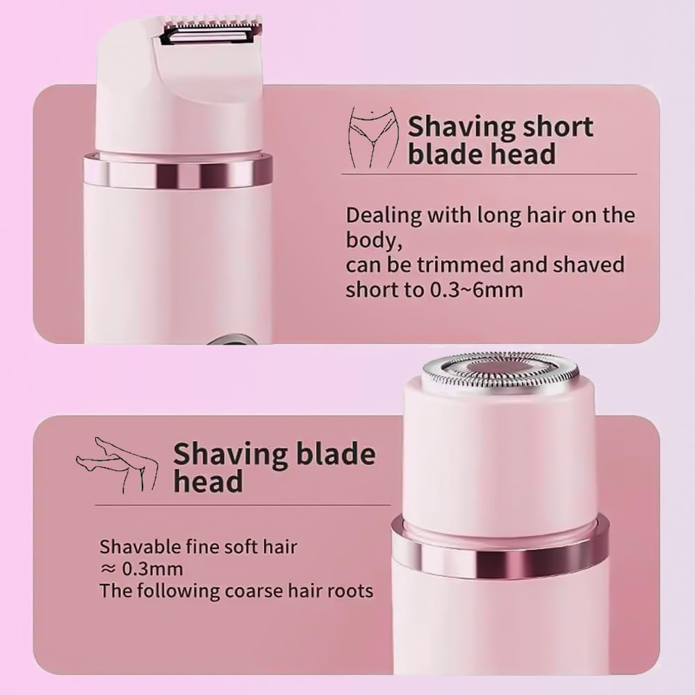 Double Head Electric Shaver – Portable USB Rechargeable