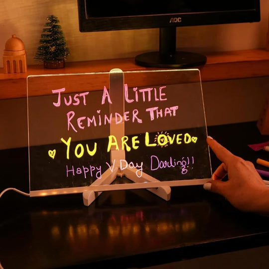 LED Message Drawing Board for Kids & Creative Learning