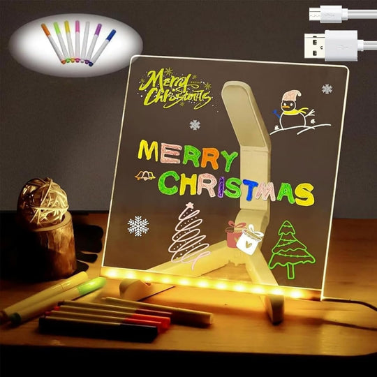 LED Message Drawing Board for Kids & Creative Learning