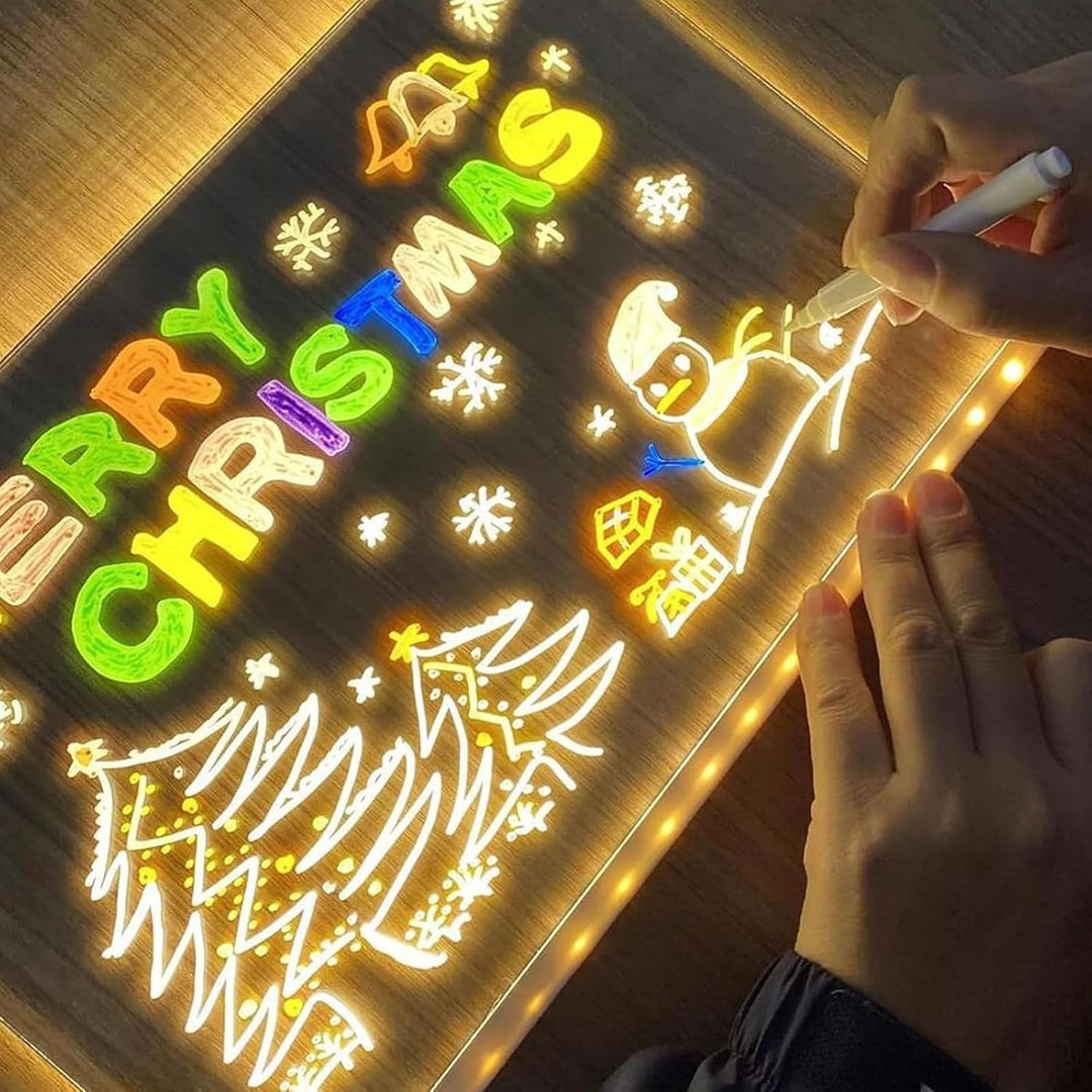 LED Message Drawing Board for Kids & Creative Learning