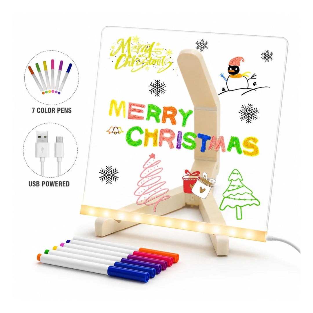 LED Message Drawing Board for Kids & Creative Learning