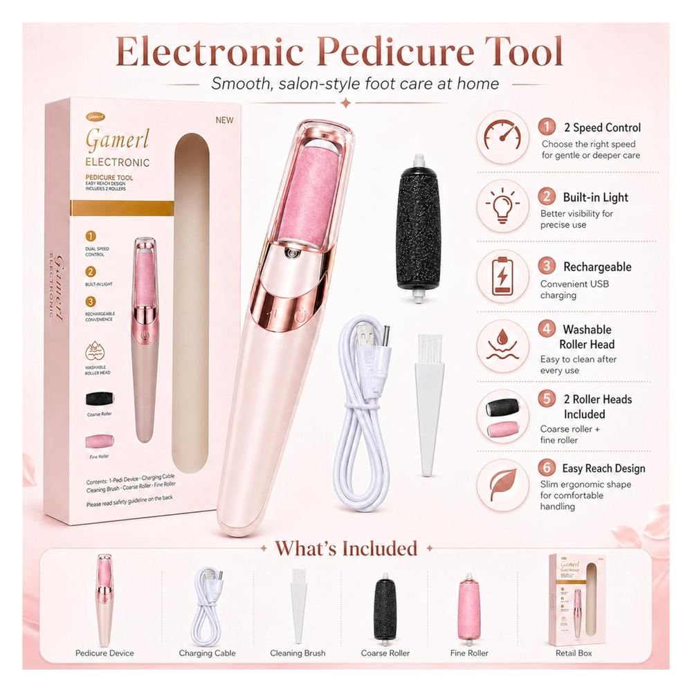 Electric Pedicure Foot Callus Remover