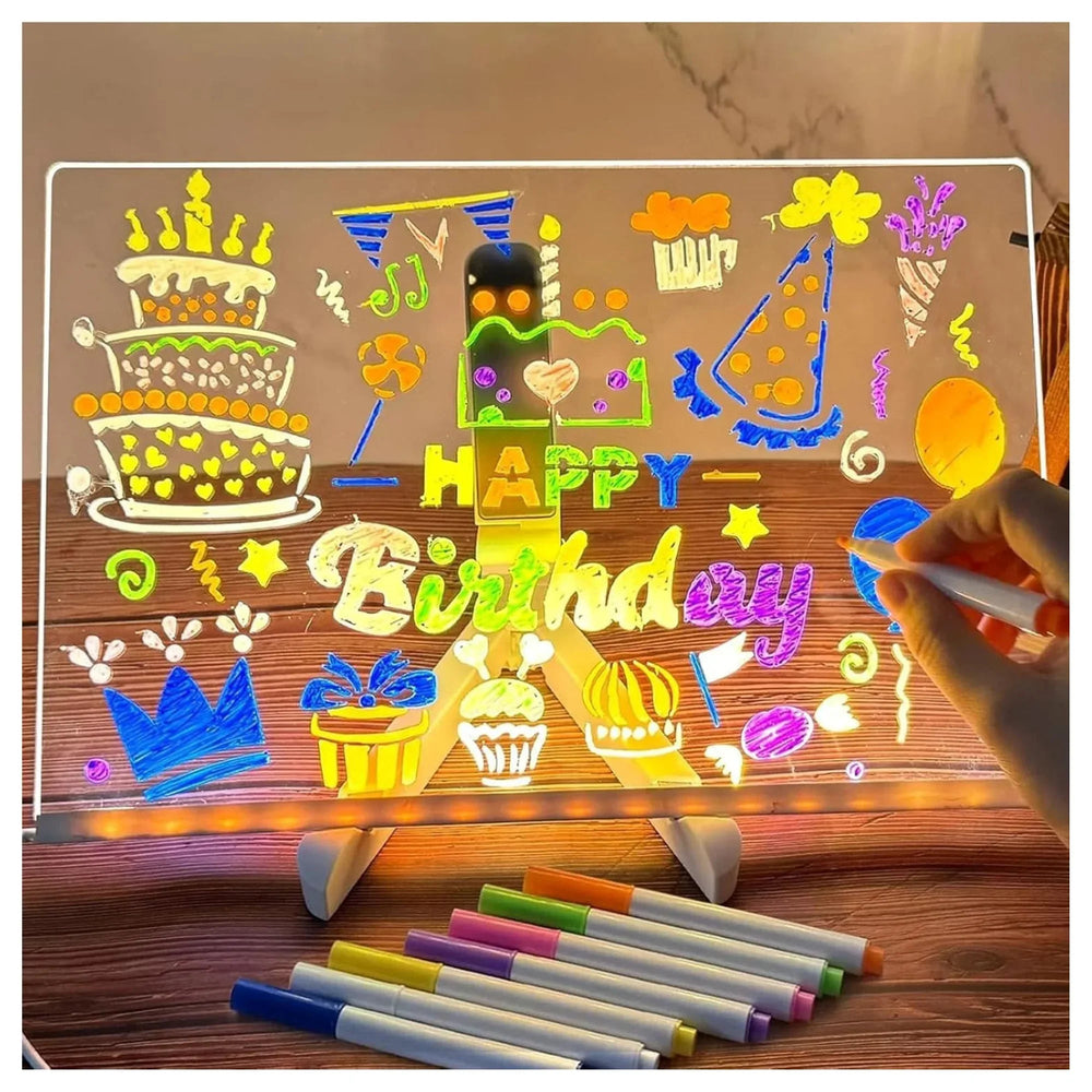 LED Message Drawing Board for Kids & Creative Learning