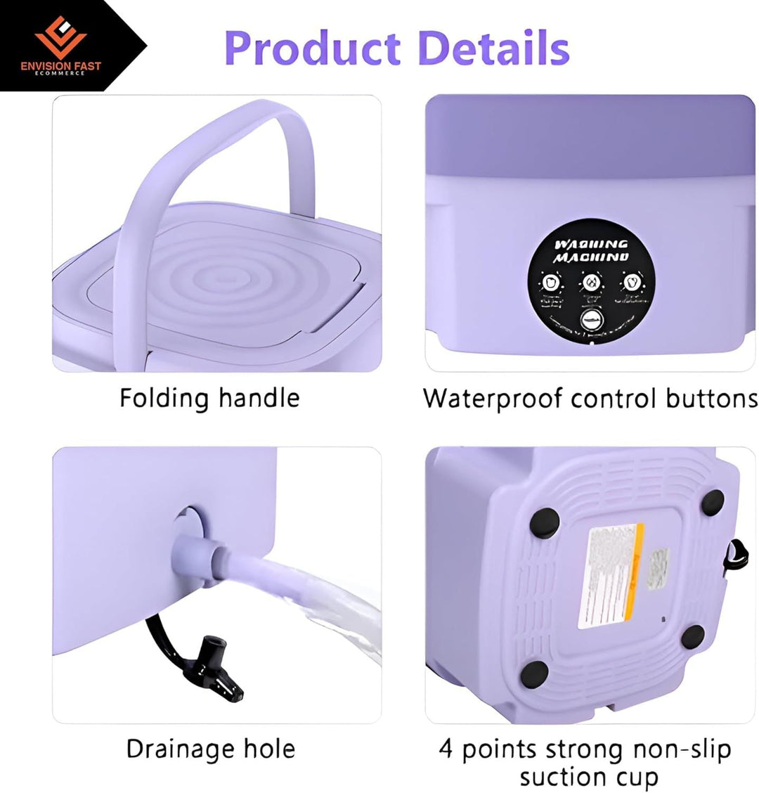 Mini Washing Machine with Dryer