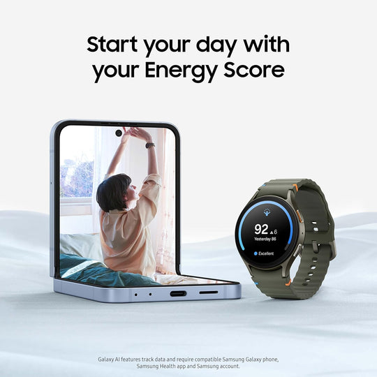 Galaxy Watch 7 (40mm, Bluetooth) – AI Smartwatch with Energy Score & Wellness Tips