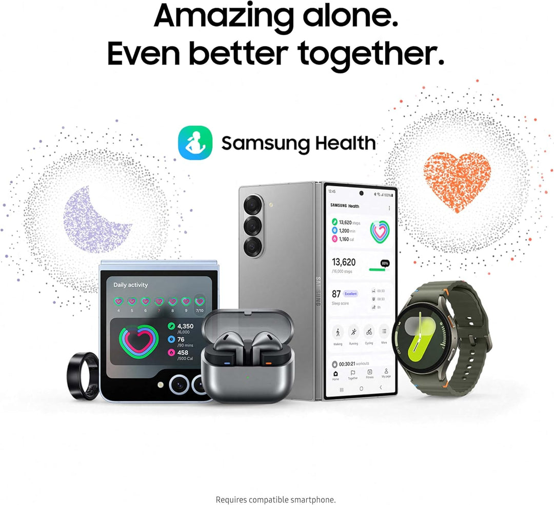 Galaxy Watch 7 (40mm, Bluetooth) – AI Smartwatch with Energy Score & Wellness Tips