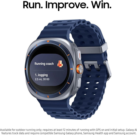 Galaxy Watch Ultra (2025) 47mm LTE Smartwatch, Titanium Casing, Advanced Sleep Coaching ⌚
